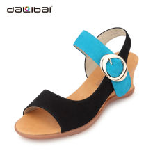 fashion wedge latest ladies design high heel women sandals slipper shoes